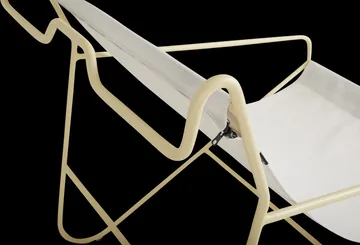 Poul Chair Loungefauteuil - Lemon-off white - Brafab