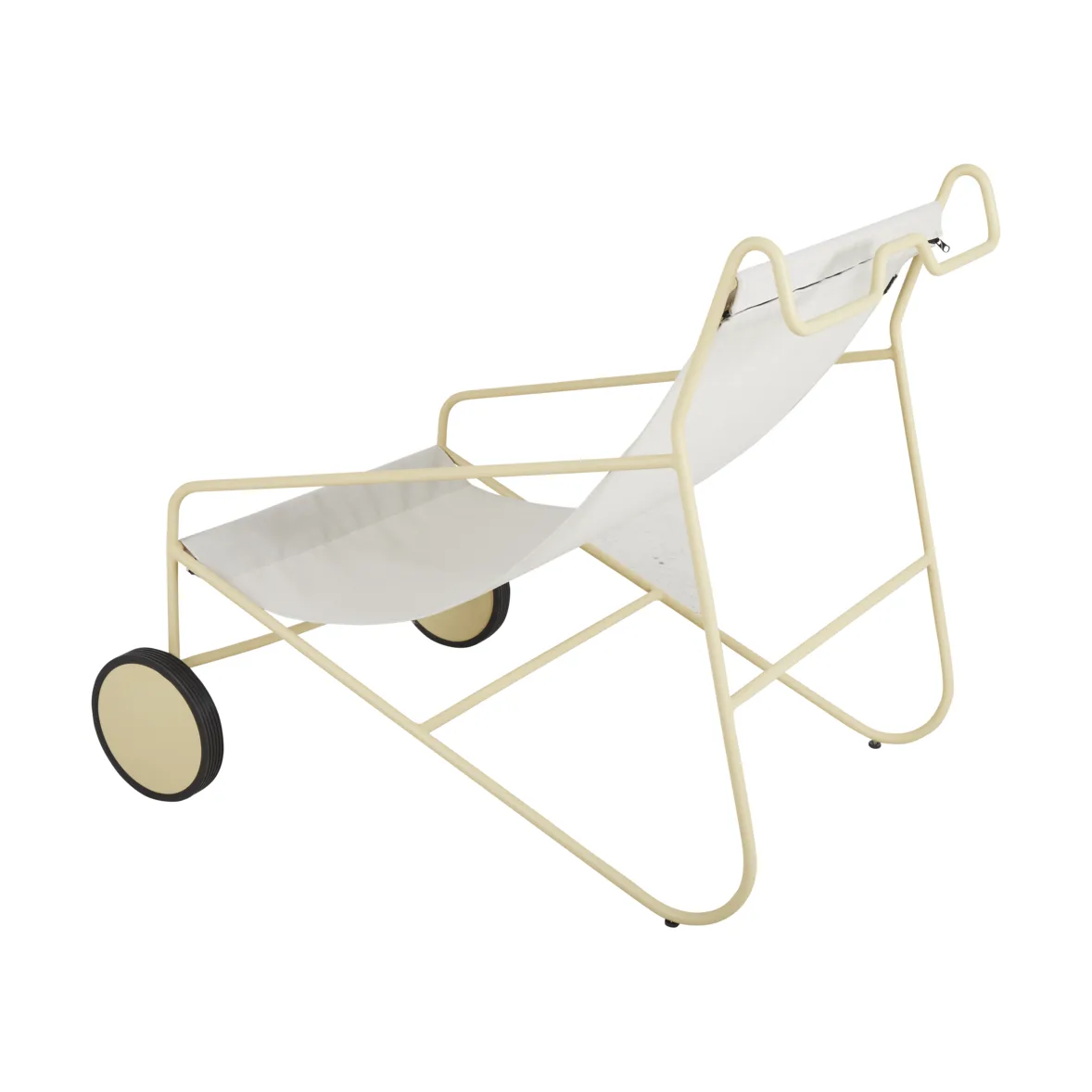 Poul Chair Loungefauteuil, Lemon-off white Brafab