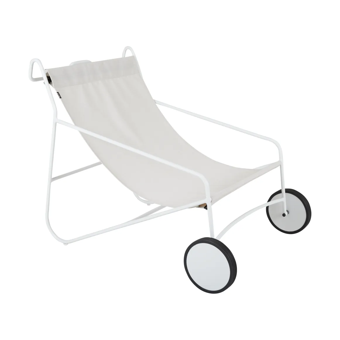 Poul Chair Loungefauteuil, Weiß Brafab