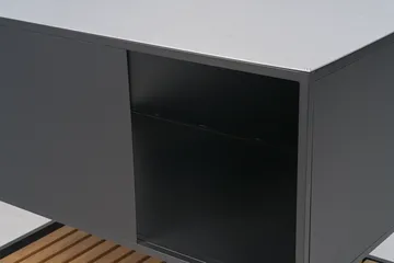 Prep Außenküche Unterschrank 110x90x70 cm - Schwarz - Brafab