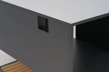 Prep Außenküche Unterschrank 110x90x70 cm - Schwarz - Brafab