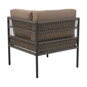 Reno Modulsofa - Schwarz-raw peanut, Ecke - Brafab