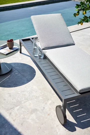 Samvaro Liege 218x92 cm - Antracit-pearl grey - Brafab