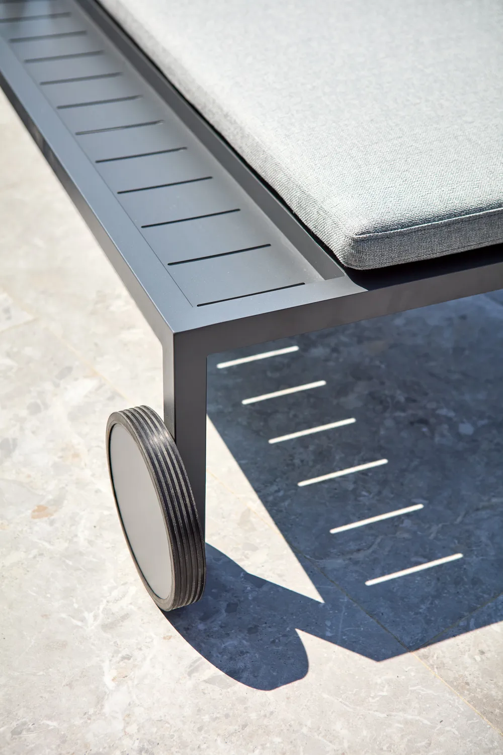 Samvaro Liege 218x92 cm, Antracit-pearl grey Brafab