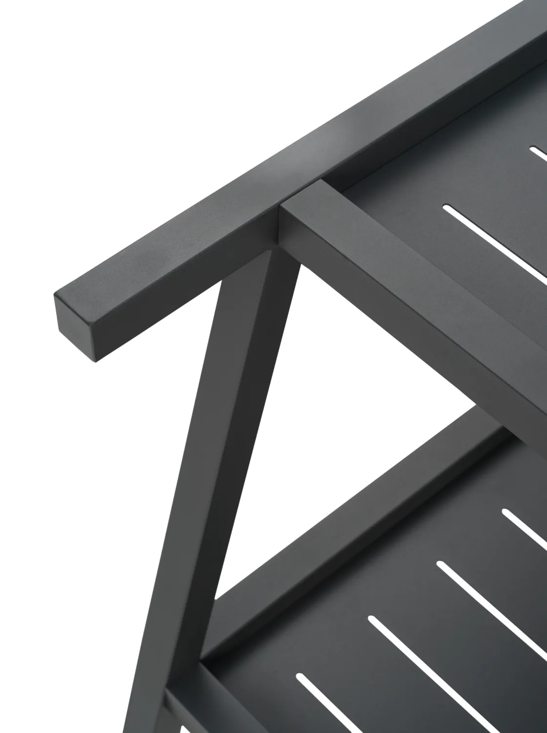 Samvaro Servierwagen 86x49x69 cm, Antracit Brafab