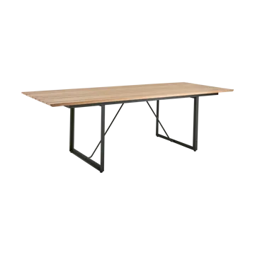 Shad Esstisch 240 cm teak-anthracite - Brafab