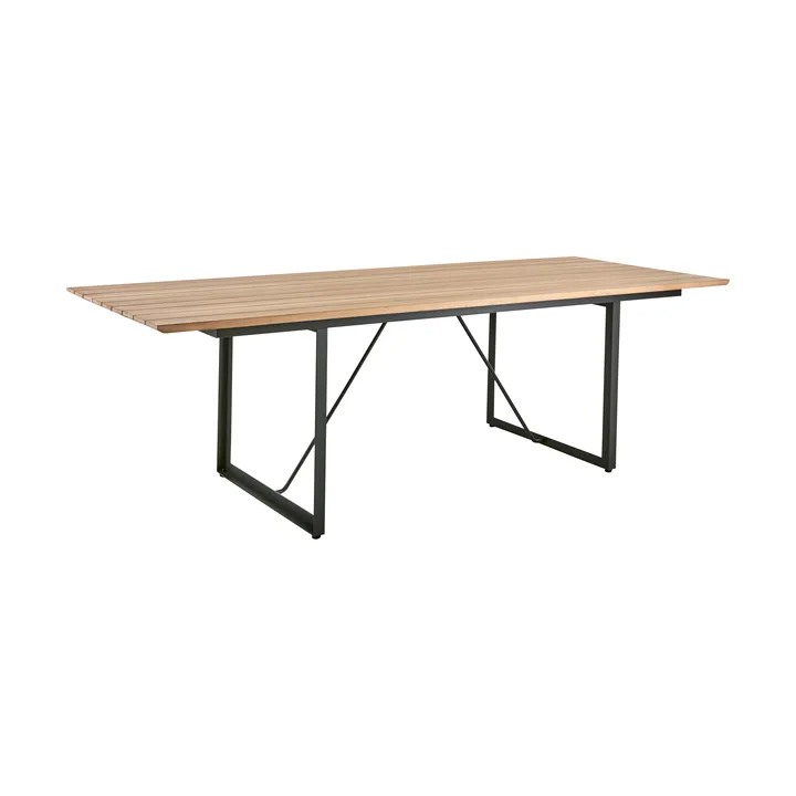Shad Esstisch 240 cm teak-anthracite - Brafab