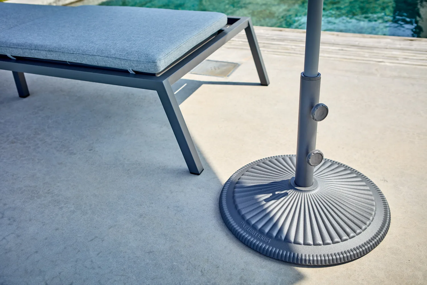 Solara Sonnenschirmständer, Anthracit Brafab