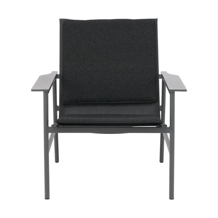 Soro Lounge­sessel - Antracit-teddy black - Brafab