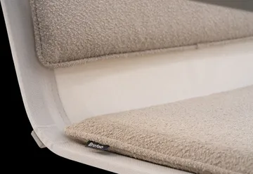 Soro Lounge­sessel - Khaki-teddy beige - Brafab