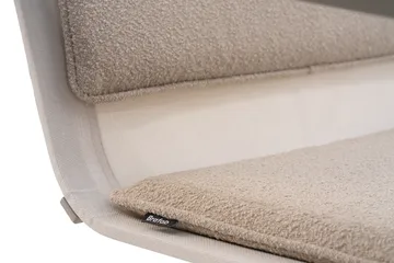 Soro Lounge­sessel - Khaki-teddy beige - Brafab