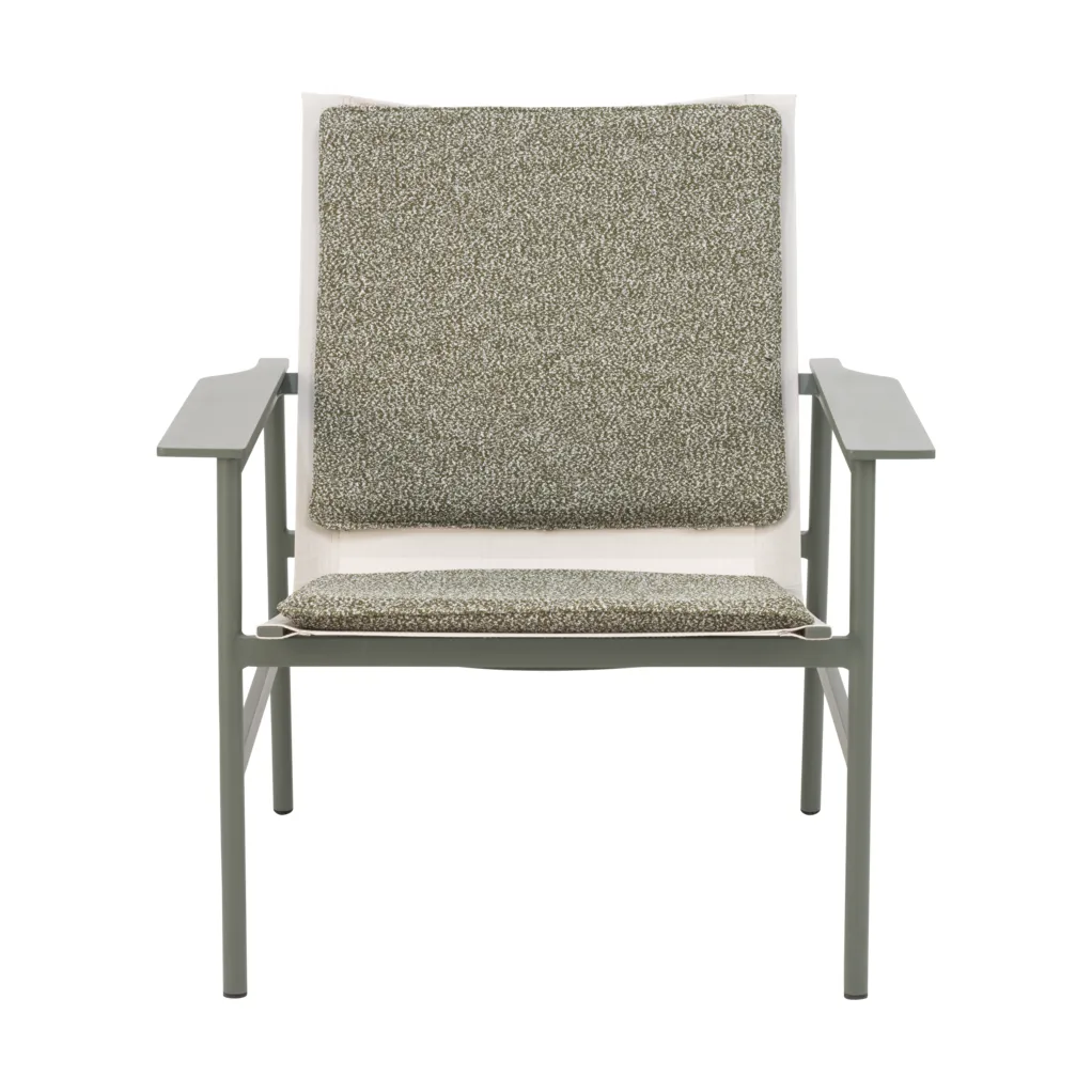 Soro Lounge­sessel, Nordic green-teddy verde Brafab