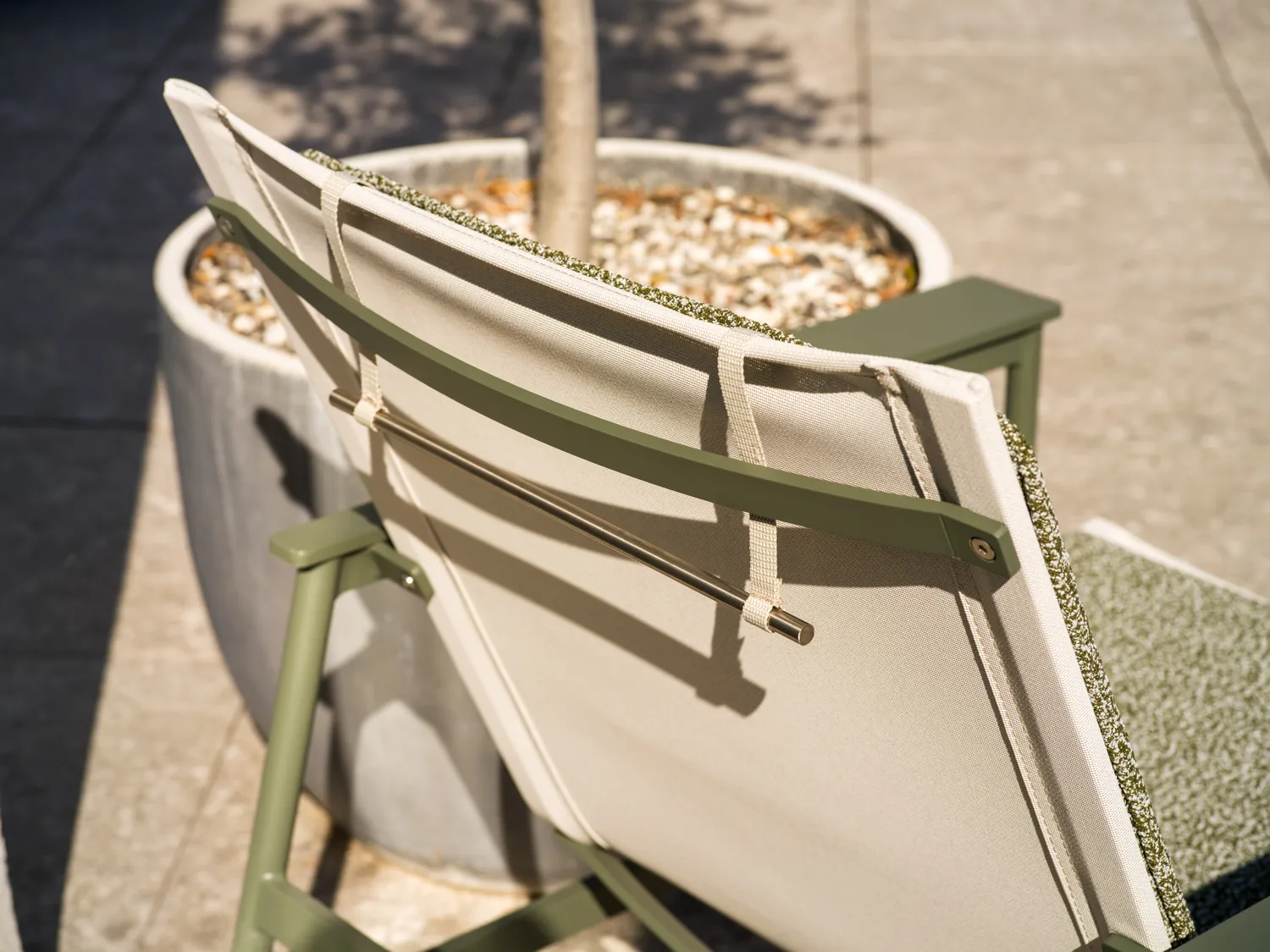 Soro Lounge­sessel, Nordic green-teddy verde Brafab