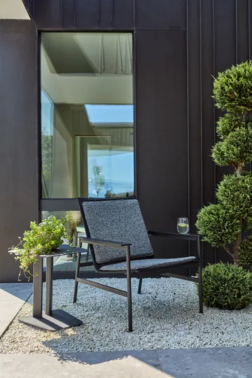 Soro Lounge­sessel - Schwarz-Teddy ant - Brafab