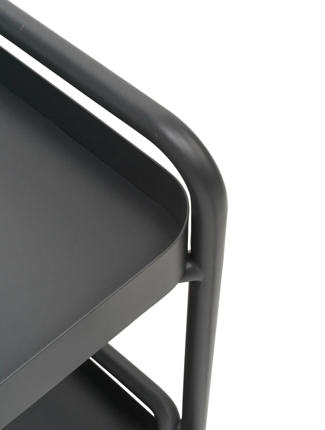 Trolly Servierwagen 88x59 cm, Antracit Brafab