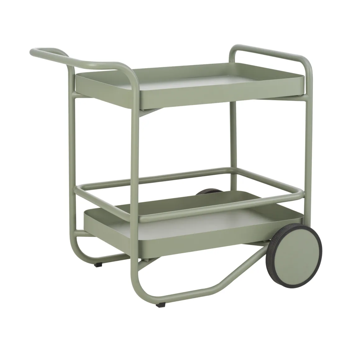 Trolly Servierwagen 88x59 cm, Dusty green Brafab