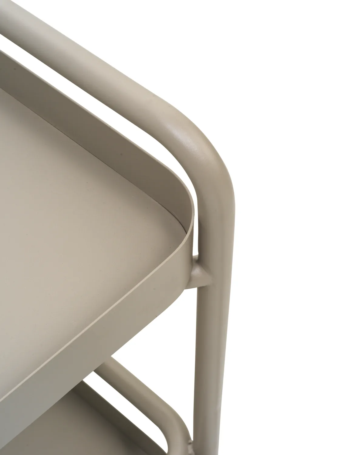 Trolly Servierwagen 88x59 cm, Khaki Brafab