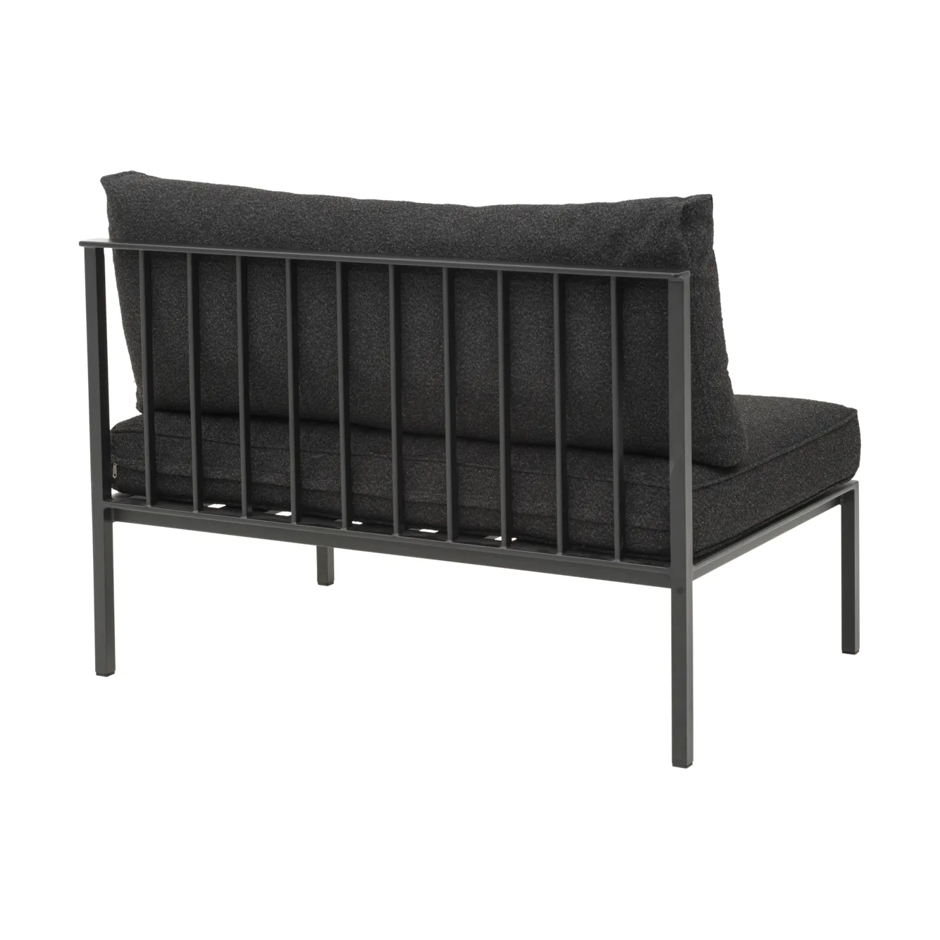 Upper Modulsofa, Schwarz-teddy black, Mittelteil Brafab
