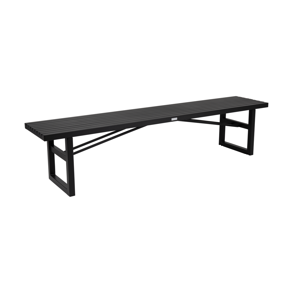 Brafab Vevi Bank Schwarz 200 cm