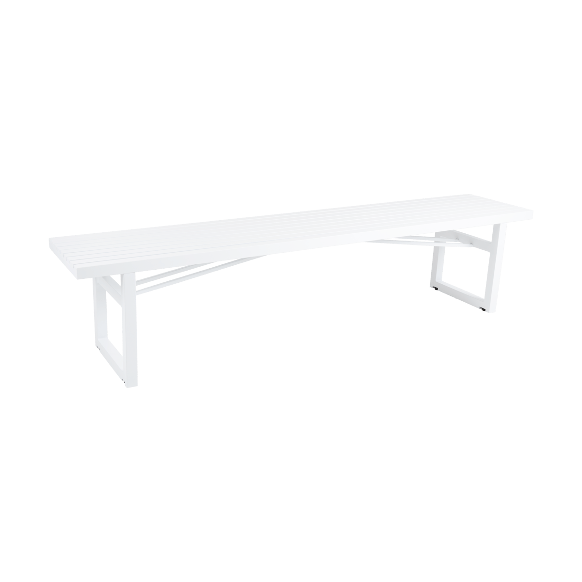Brafab Vevi Bank Weiß 200 cm