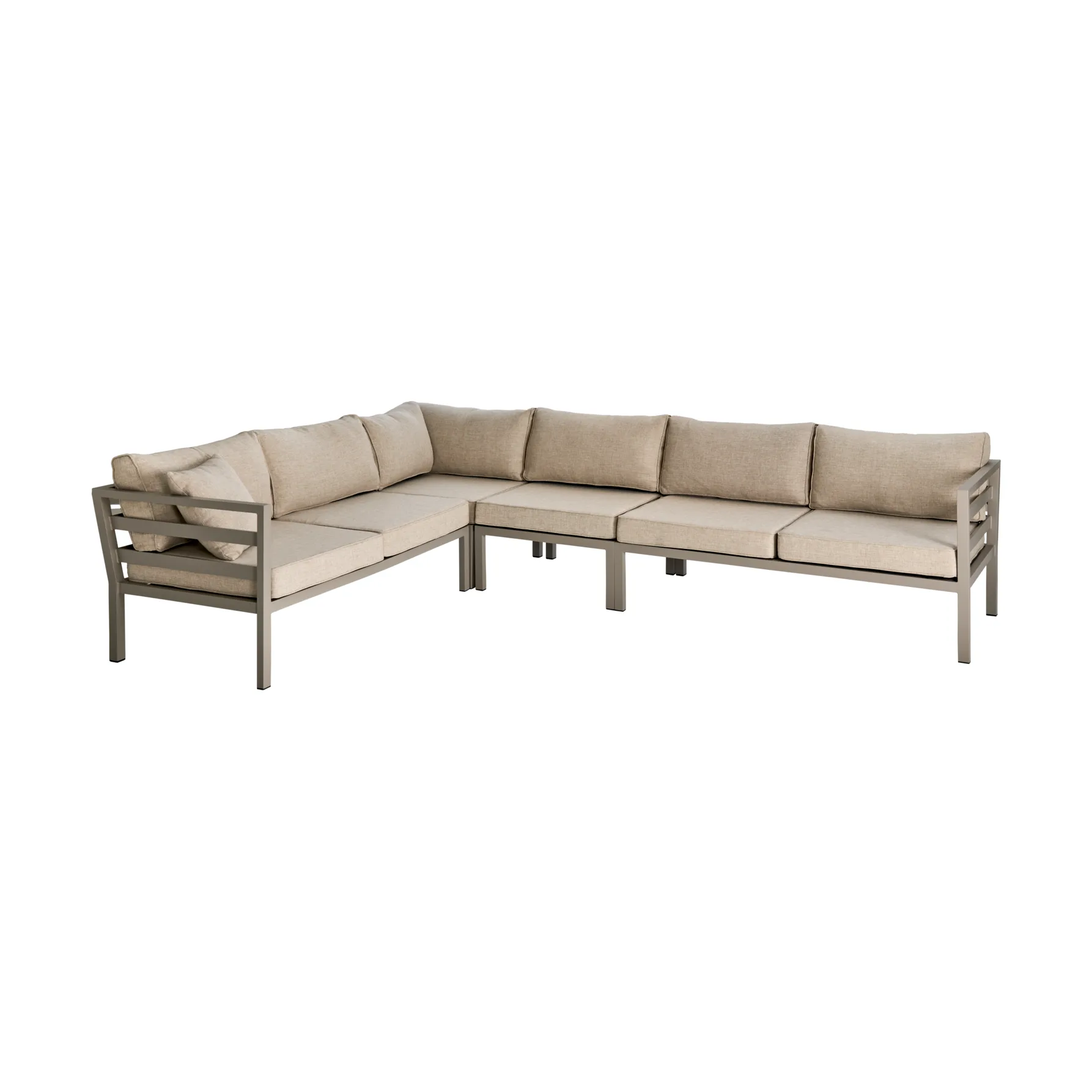 Weldon Ecksofa, Khaki-sand Brafab