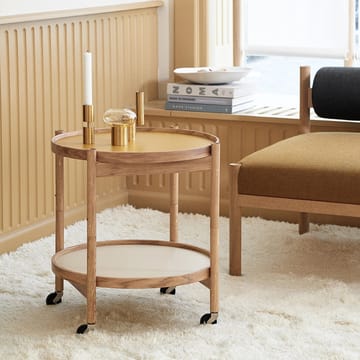 Bølling Tray Table model 50 Servierwagen - Buche geölt, Buchenholzgestell geölt - Brdr. Krüger