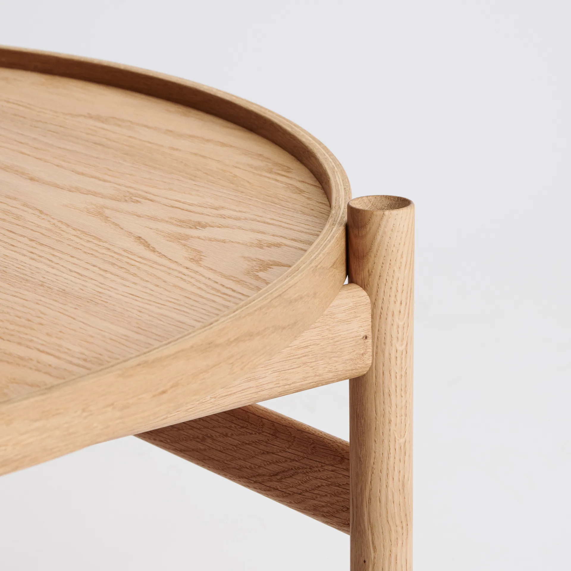 HB Beistelltisch Ø100cm, Eiche geölt Brdr. Krüger