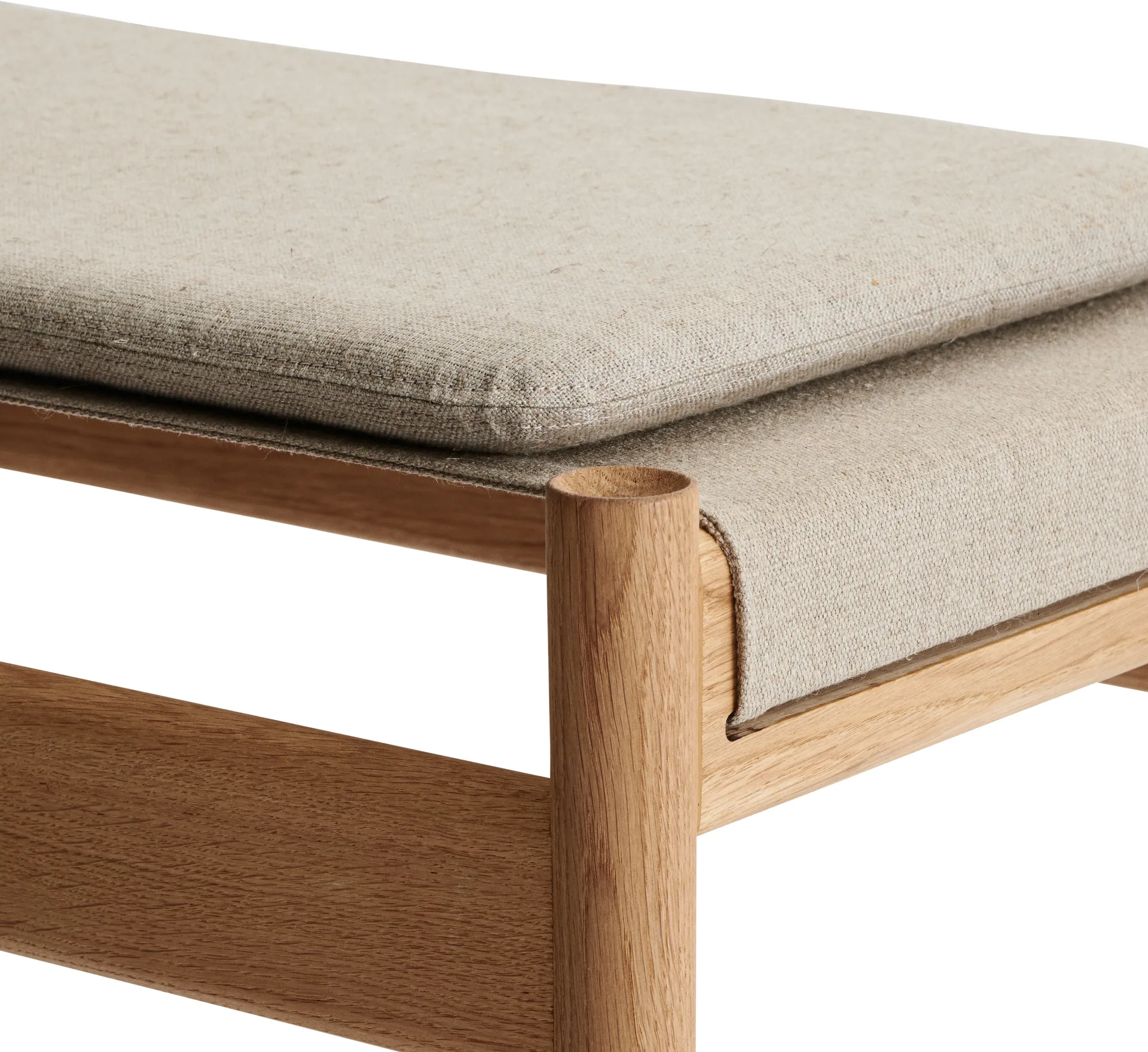 HB Kissen 35x60cm, Canvas natur Brdr. Krüger