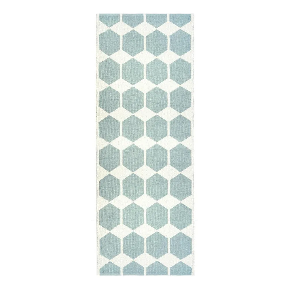 Anna aqua Teppich, 70 x 200cm Brita Sweden