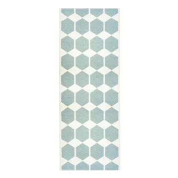 Anna aqua Teppich - 70 x 200cm - Brita Sweden