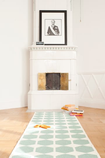 Anna aqua Teppich - 70x 100cm - Brita Sweden