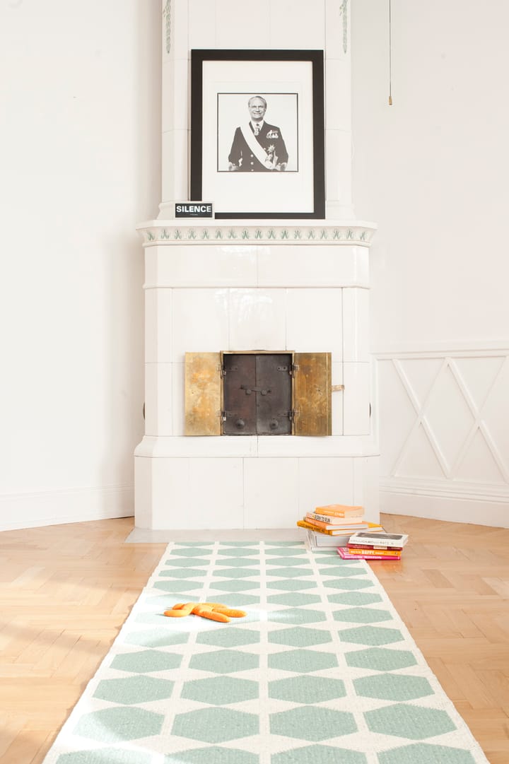 Anna aqua Teppich, 70x140 cm Brita Sweden