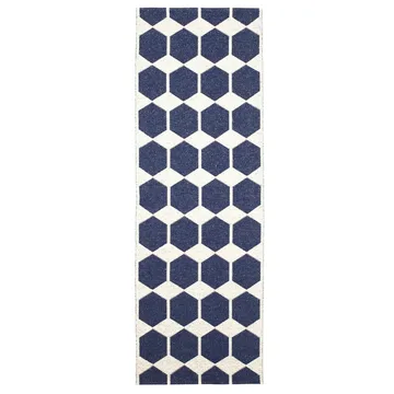 Anna blauer Teppich - 70x100cm - Brita Sweden