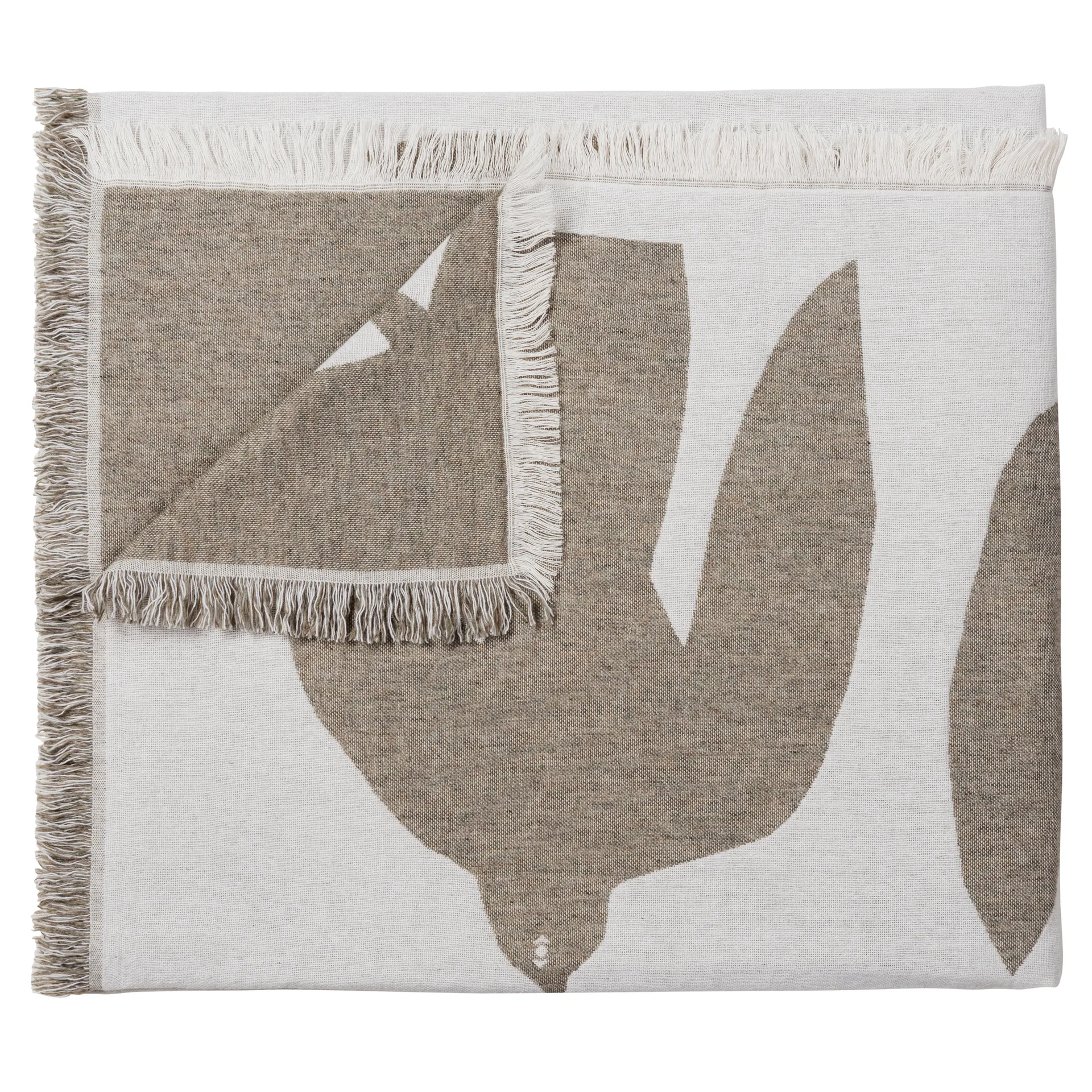 Early bird Wolldecke 130 x 170cm, Olive Brita Sweden