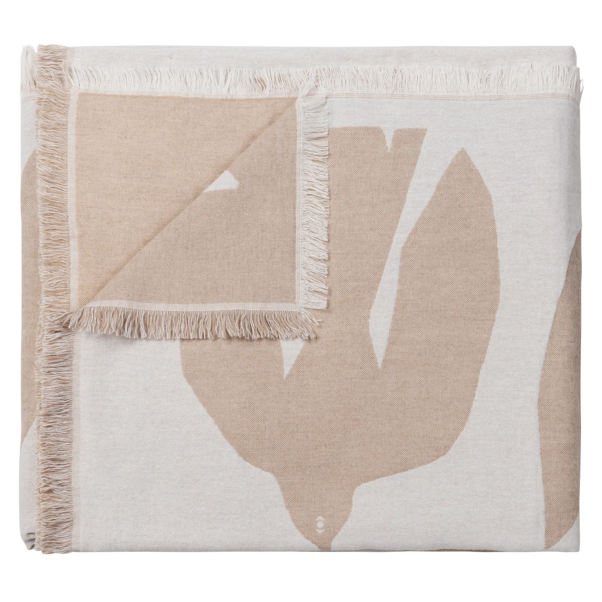 Early bird Wolldecke 130 x 170cm, Sand Brita Sweden