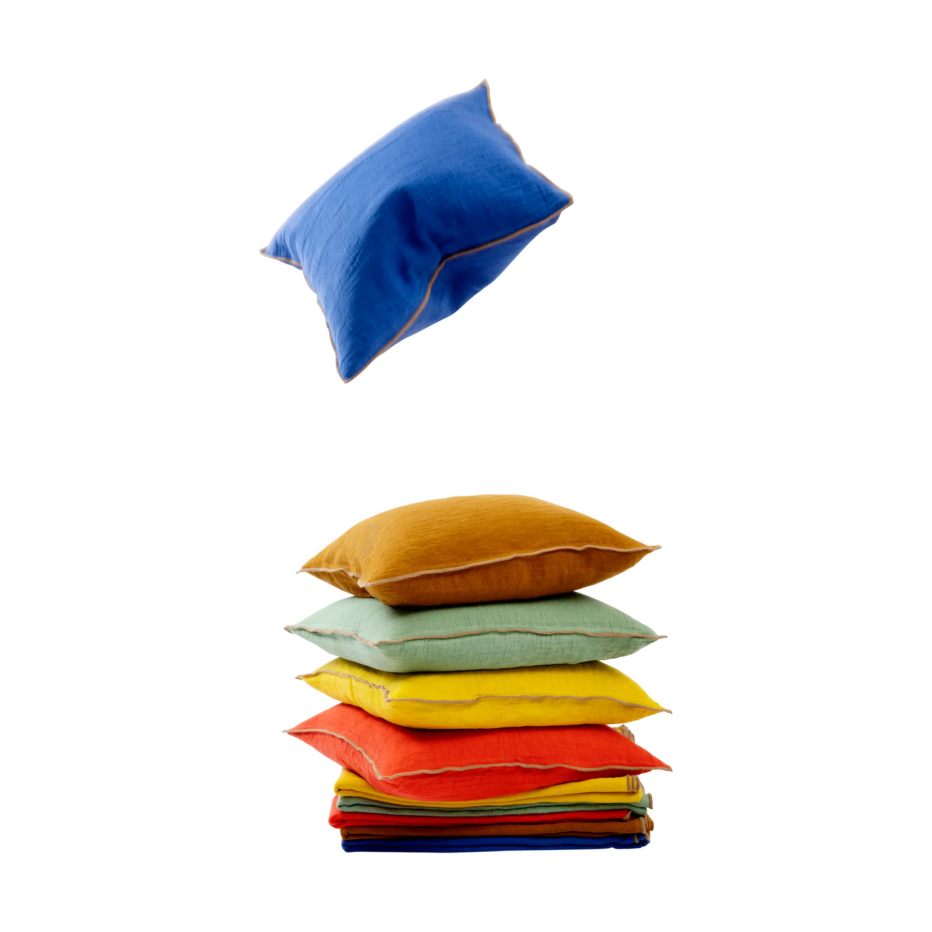 Evy Kissenbezug, Light blue, 50x50 cm Brita Sweden