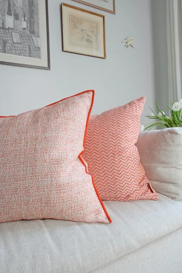 Field Kissenbezug - Red, 50x50 cm - Brita Sweden