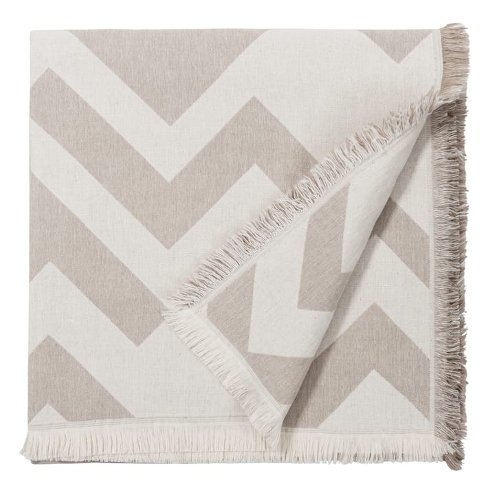 Florens Baumwolldecke, Greige (beige) Brita Sweden