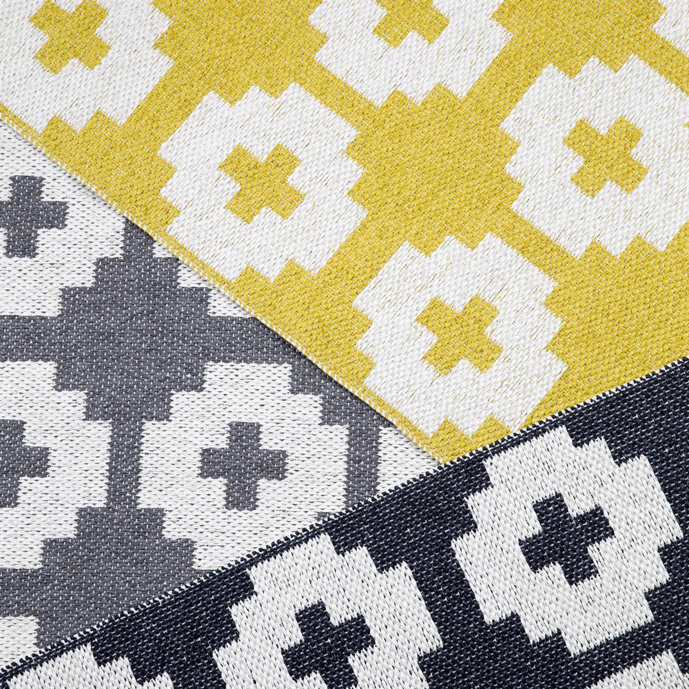 Flower Teppich sun (gelb), 70 x 100cm Brita Sweden