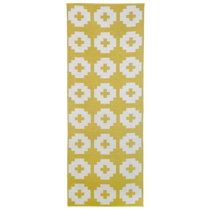 Flower Teppich sun (gelb) - 70x150 cm - Brita Sweden