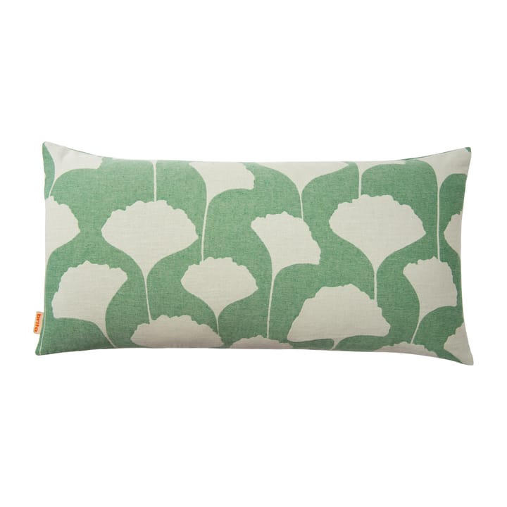 Ginko Kissenbezug 40 x 80cm, Grün-wei�ß (Emerald) Brita Sweden