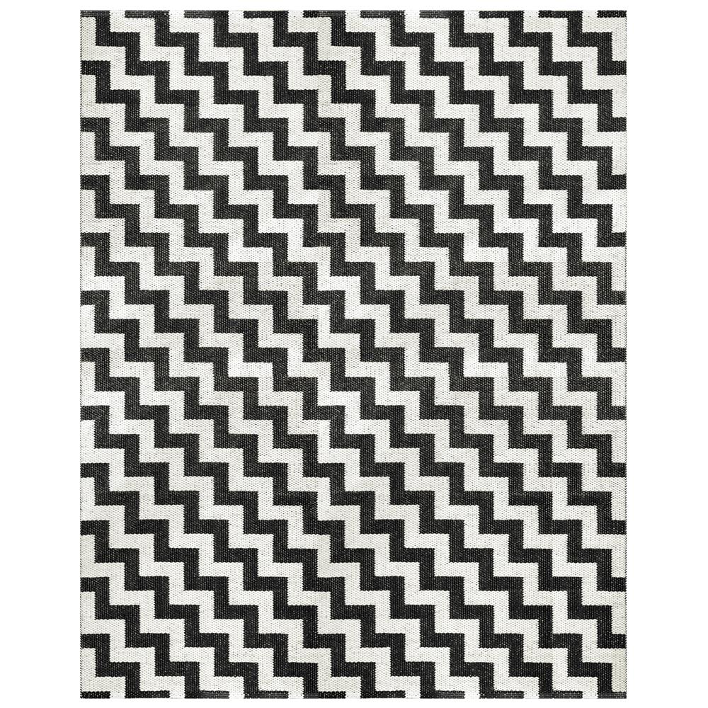 Gunnel großer schwarzer Teppich, 150 x 200cm Brita Sweden
