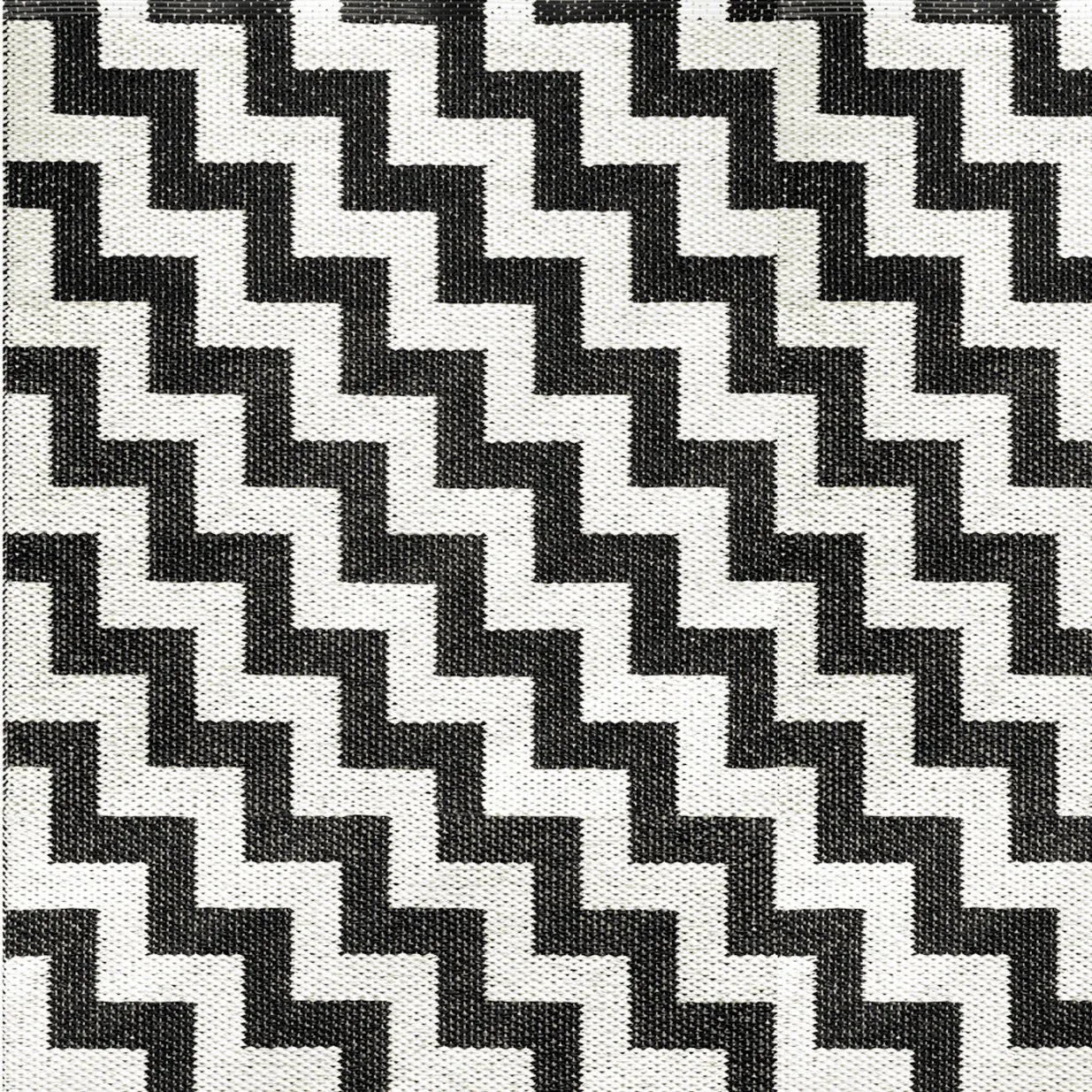 Gunnel großer schwarzer Teppich, 150 x 200cm Brita Sweden