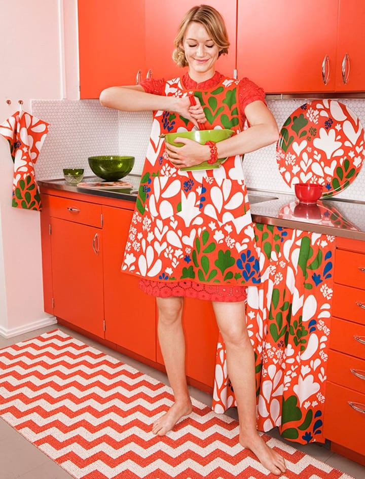 Gunnel roter Teppich - 70 x 300cm - Brita Sweden
