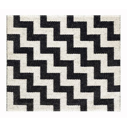 Gunnel schwarzer Teppich, 70 x 200 cm Brita Sweden