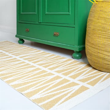 Helmi gelber Teppich - 70x150 cm - Brita Sweden