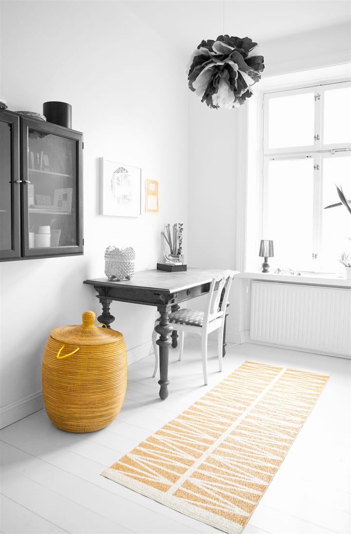 Helmi gelber Teppich, 70x150 cm Brita Sweden
