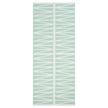 Helmi türkiser Teppich - 70 x 250cm - Brita Sweden