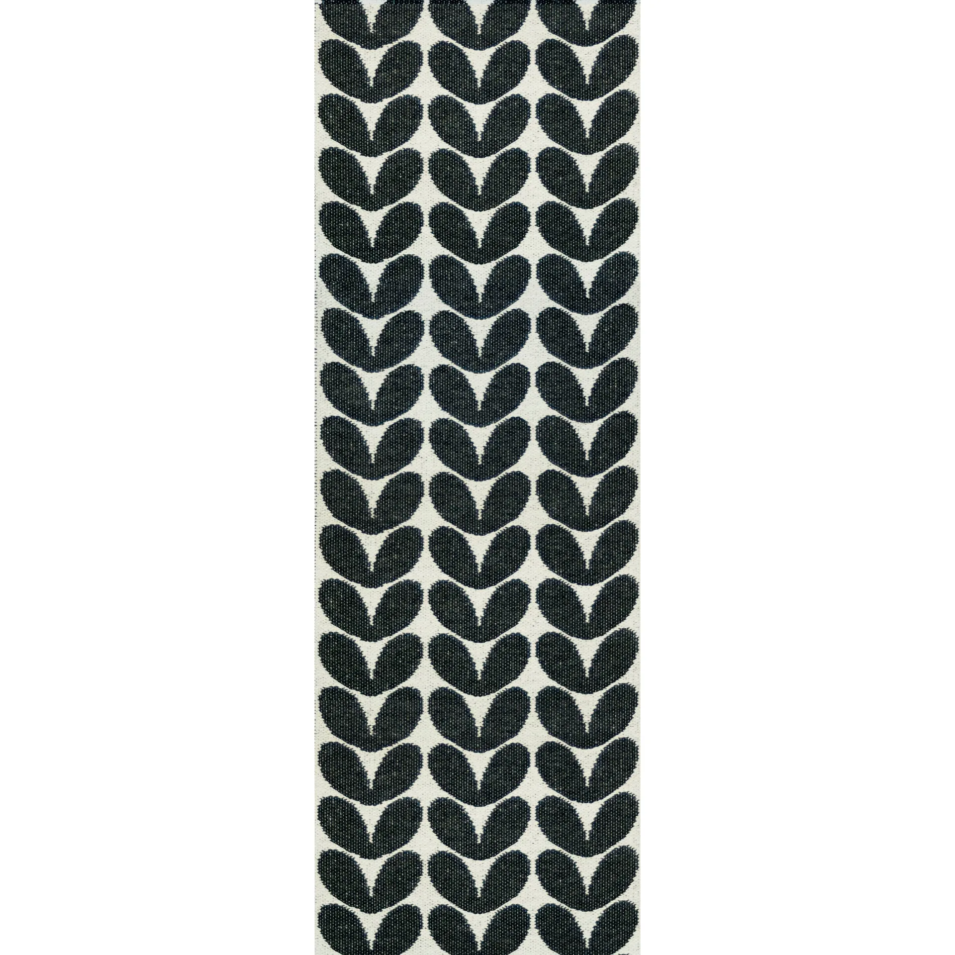 Karin schwarzer Teppich, 70 x 250 cm Brita Sweden