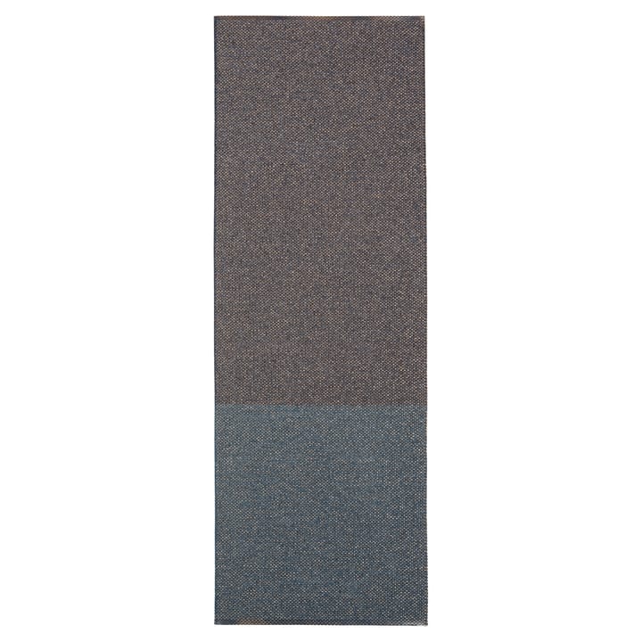 Moor Teppich midnight metallic (Blau-Bronze) - 70 x 200cm - Brita Sweden